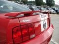2005 Torch Red Ford Mustang V6 Deluxe Coupe  photo #27