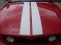 2005 Torch Red Ford Mustang V6 Deluxe Coupe  photo #28