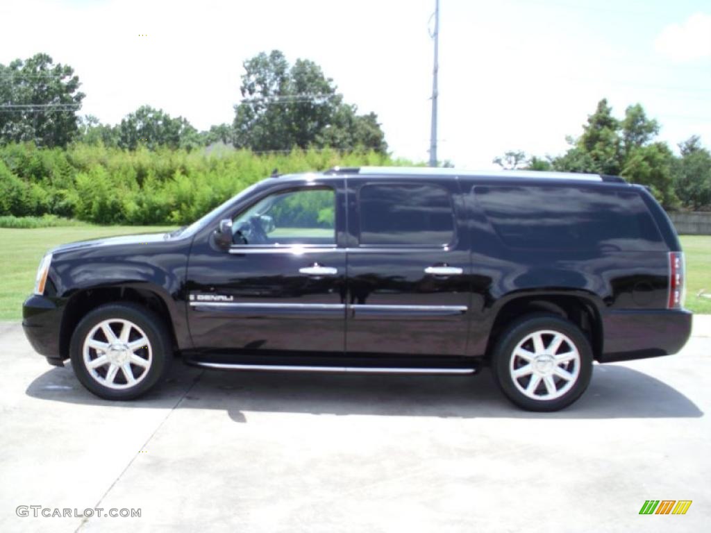 2008 Yukon XL Denali - Onyx Black / Ebony photo #1