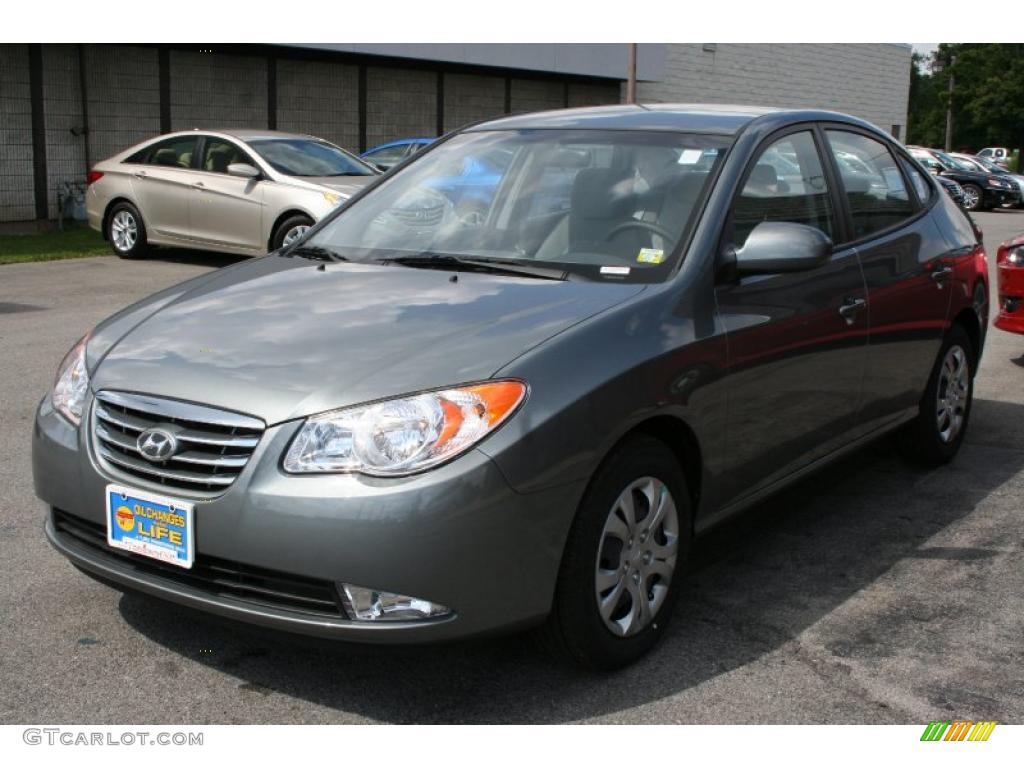 2010 Elantra GLS - Carbon Gray Mist / Gray photo #1