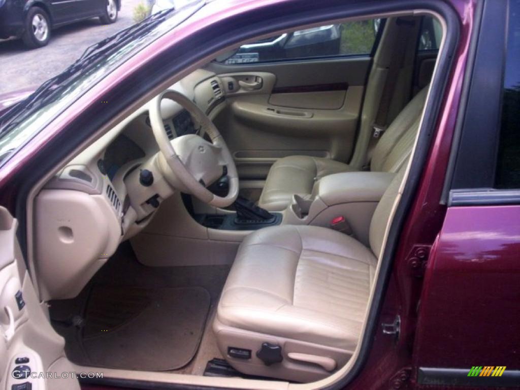 2002 Impala LS - Dark Carmine Red Metallic / Neutral photo #10