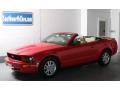 Torch Red - Mustang V6 Deluxe Convertible Photo No. 1