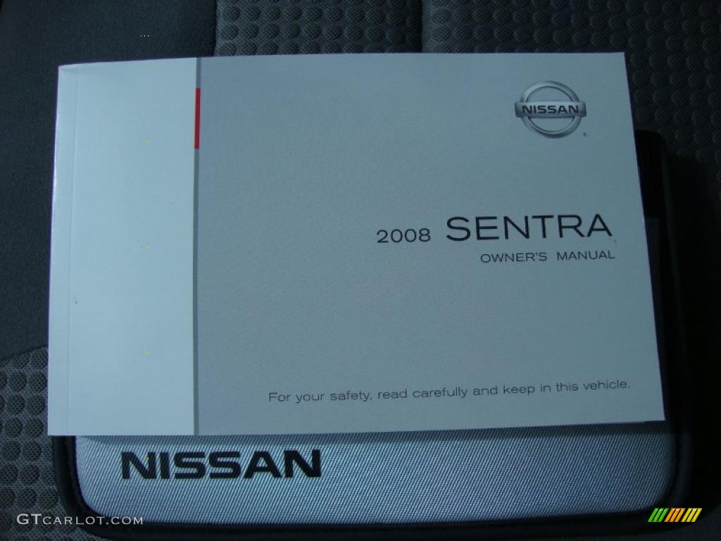 2008 Sentra 2.0 - Blue Onyx / Charcoal/Steel photo #39