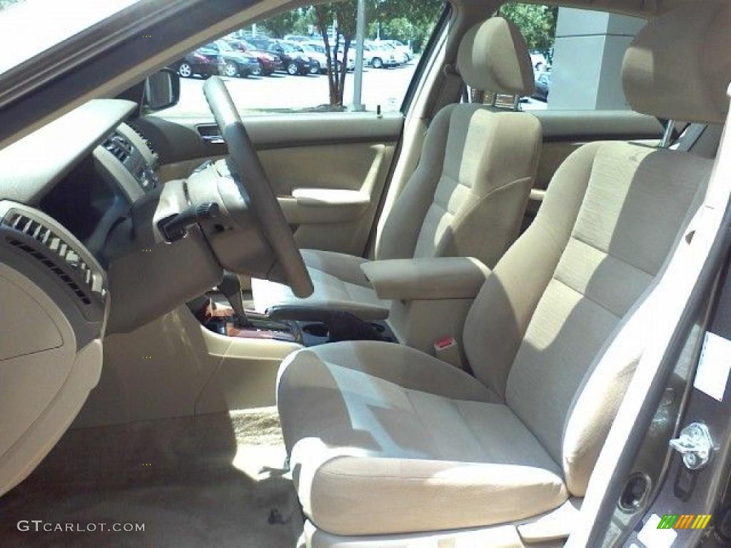 2007 Accord EX Sedan - Carbon Bronze Pearl / Ivory photo #6