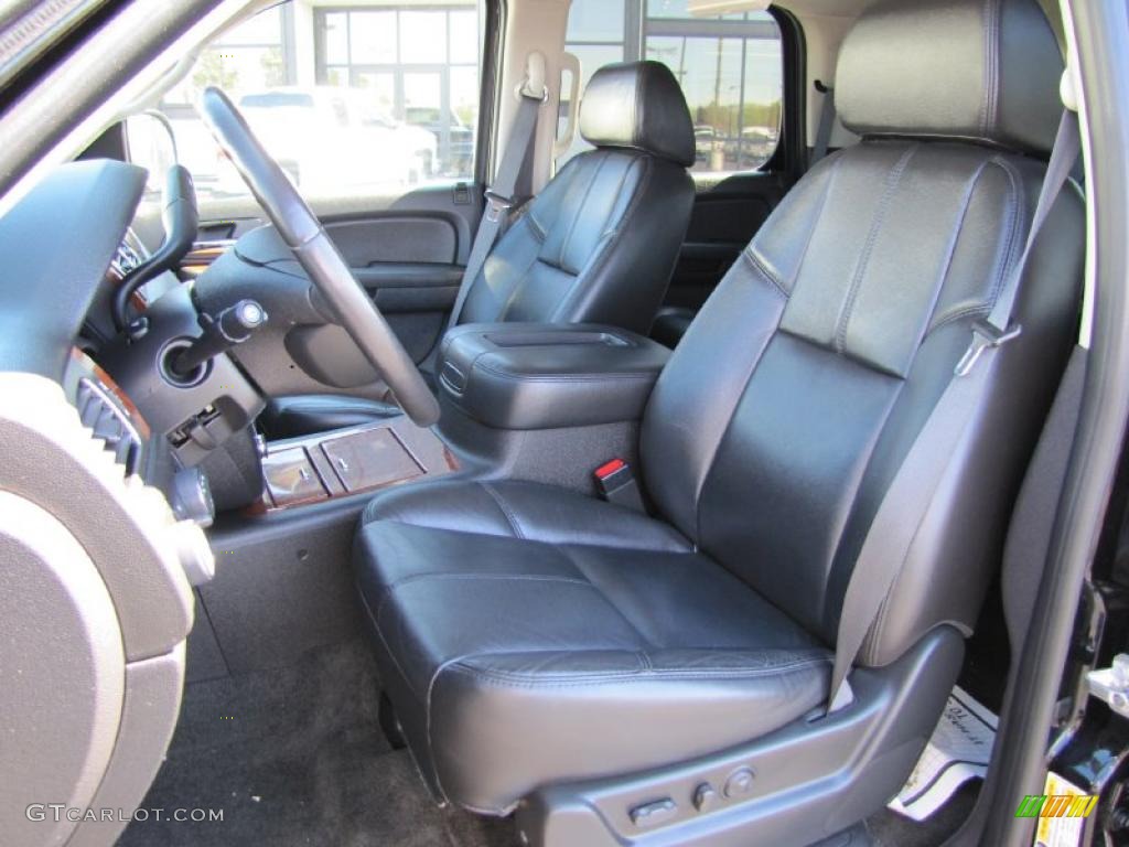 2007 Tahoe LTZ 4x4 - Black / Ebony photo #4