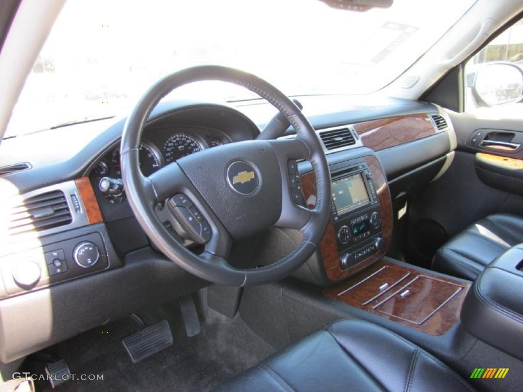2007 Tahoe LTZ 4x4 - Black / Ebony photo #9