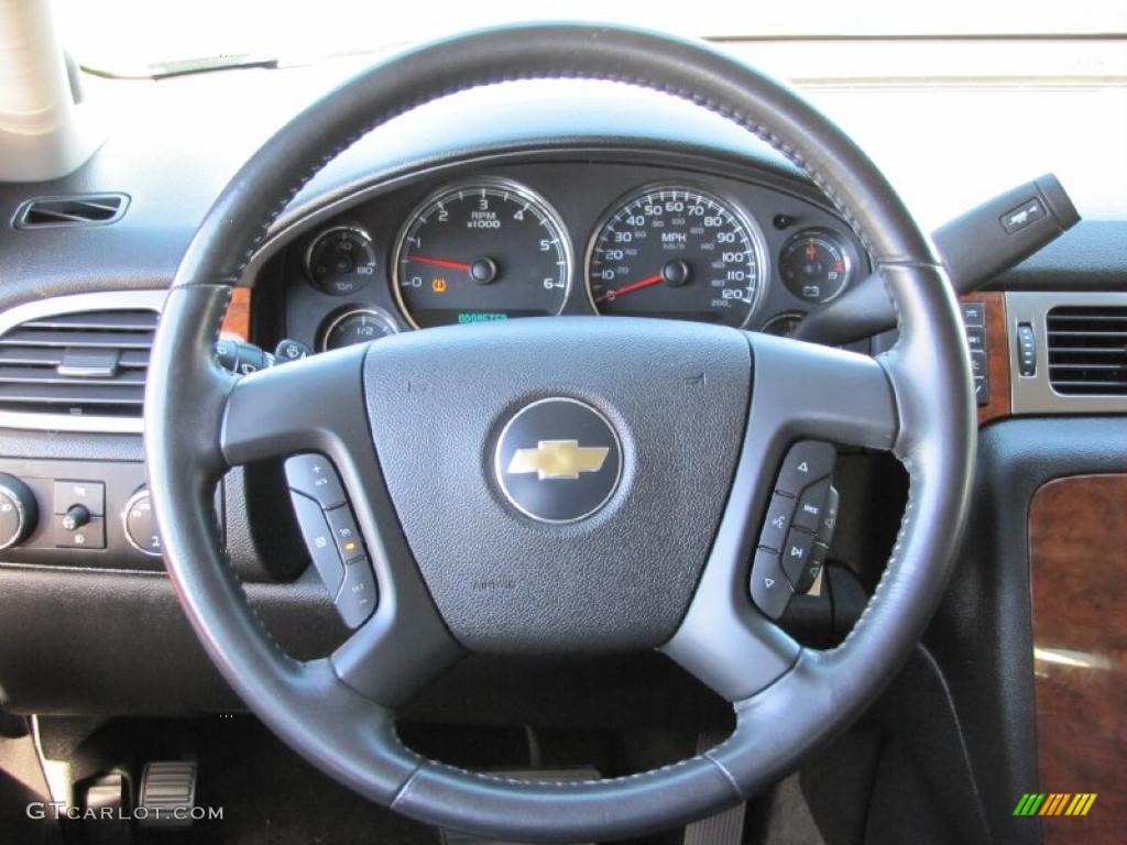 2007 Tahoe LTZ 4x4 - Black / Ebony photo #14