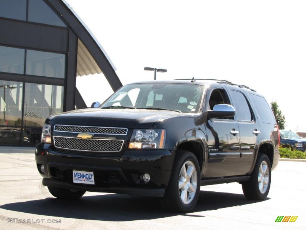 2007 Tahoe LTZ 4x4 - Black / Ebony photo #17