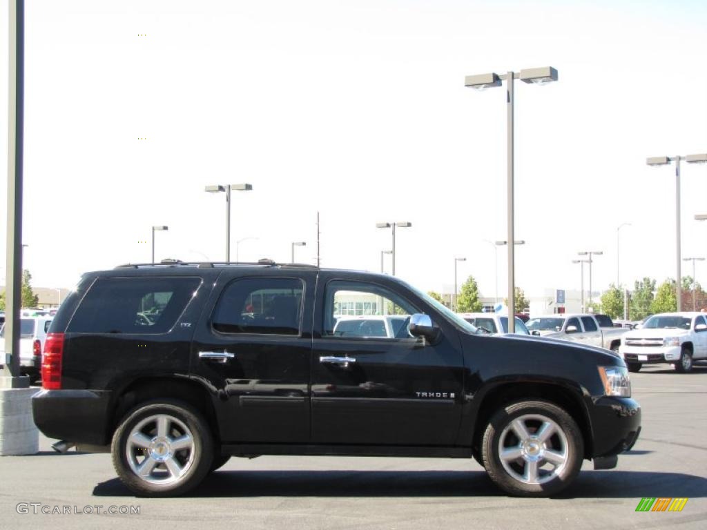 2007 Tahoe LTZ 4x4 - Black / Ebony photo #20