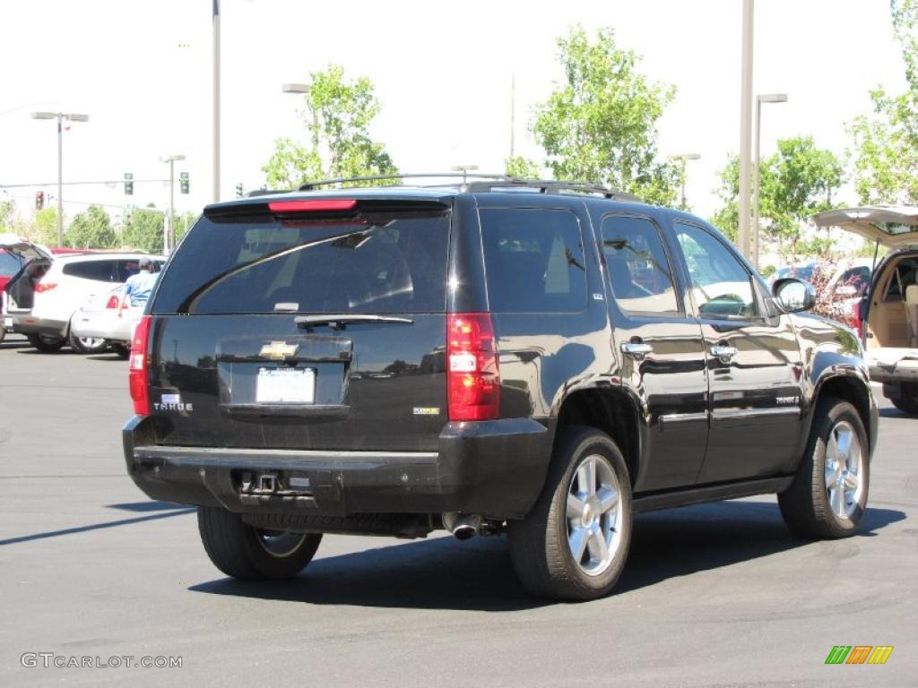 2007 Tahoe LTZ 4x4 - Black / Ebony photo #21