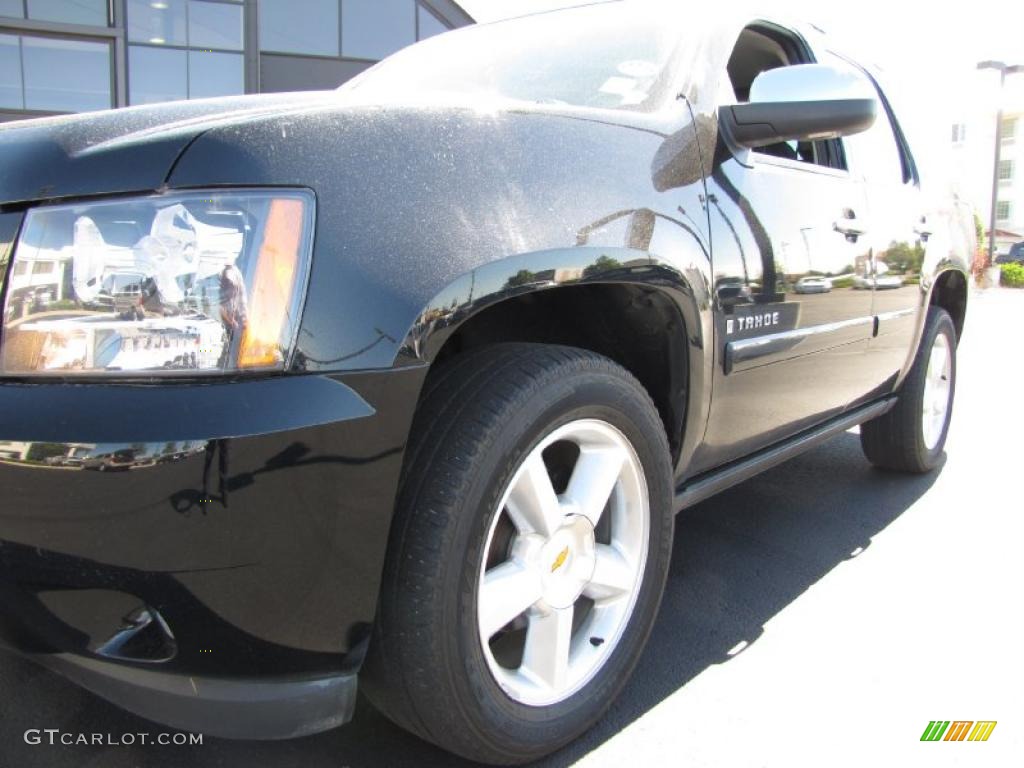 2007 Tahoe LTZ 4x4 - Black / Ebony photo #24