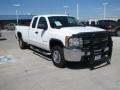 2008 Summit White Chevrolet Silverado 2500HD LT Extended Cab 4x4  photo #12