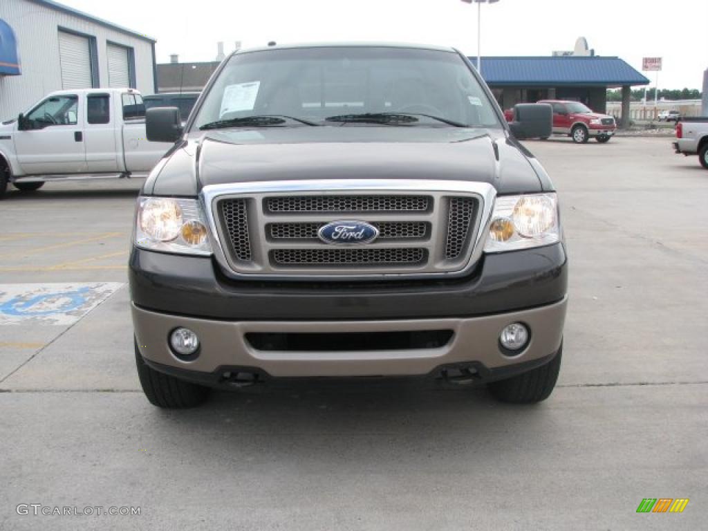 2006 F150 King Ranch SuperCrew 4x4 - Dark Stone Metallic / Castano Brown Leather photo #14