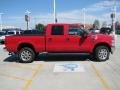 2008 Bright Red Ford F350 Super Duty Lariat Crew Cab 4x4  photo #17