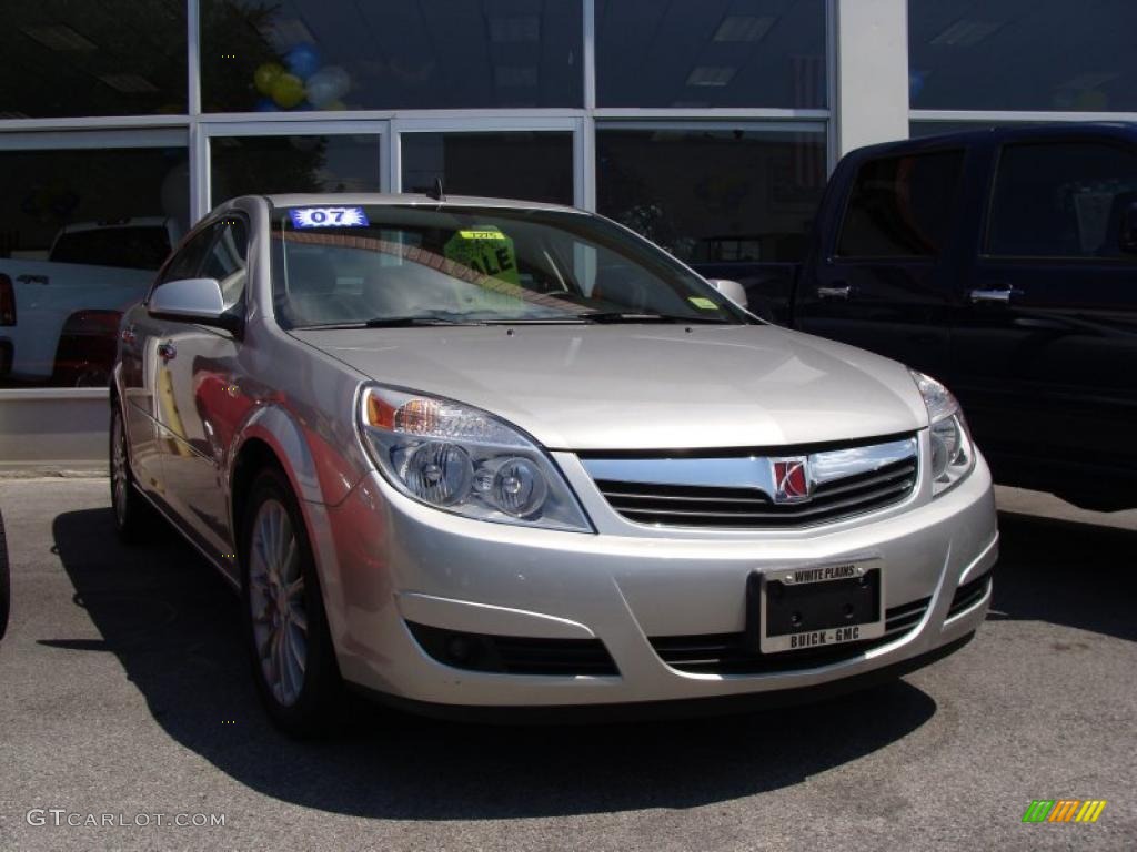 2007 Aura XR - Silver Pearl Metallic / Black photo #1