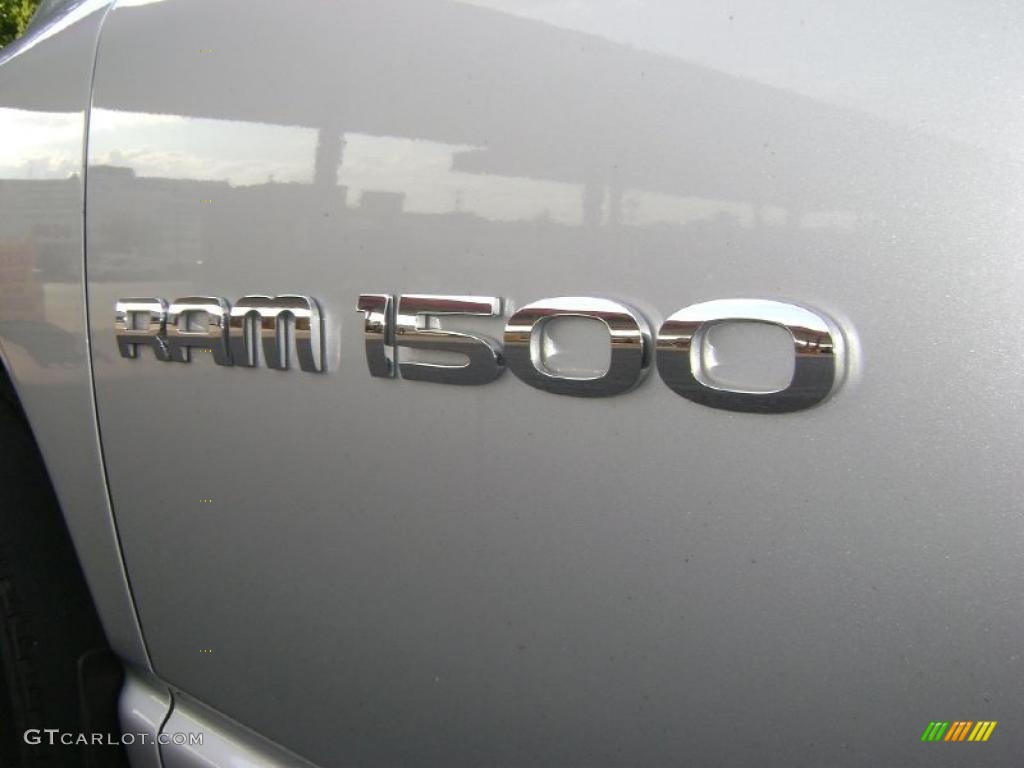 2005 Ram 1500 SLT Quad Cab - Bright Silver Metallic / Dark Slate Gray photo #8