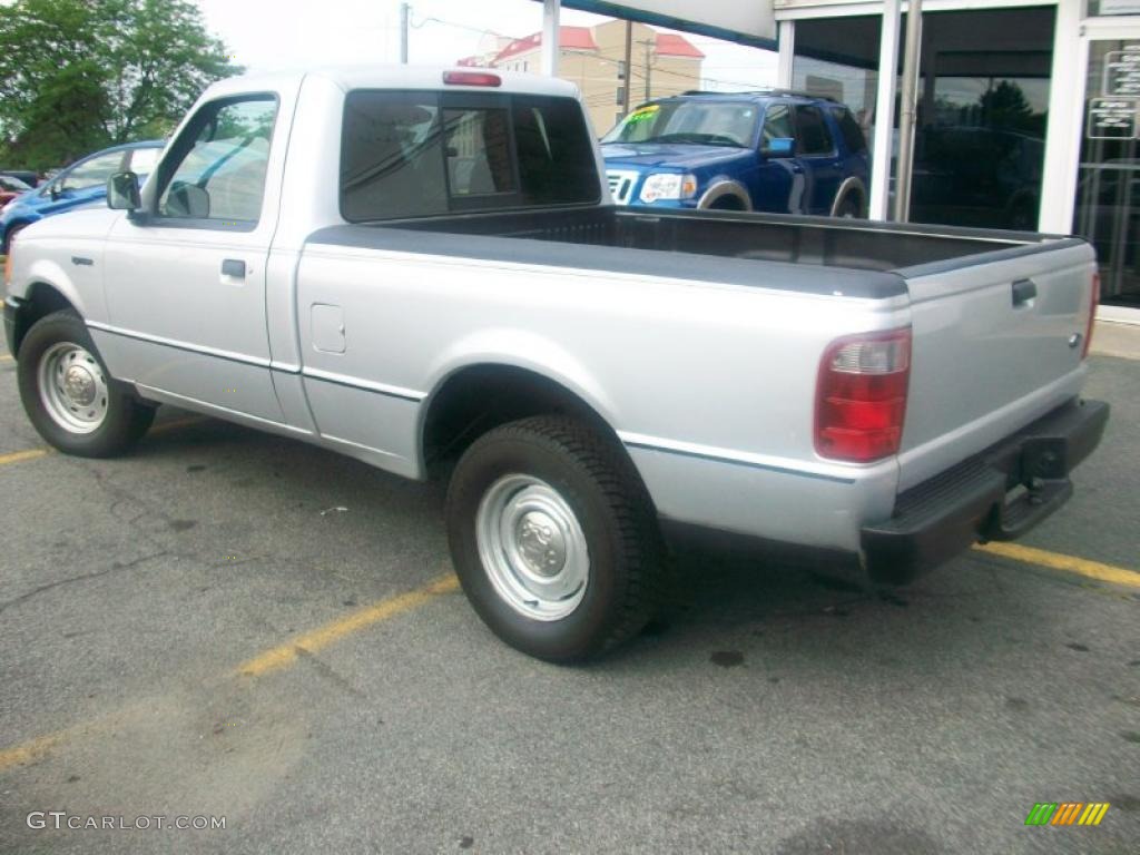 2004 Ranger XLT Regular Cab - Silver Metallic / Medium Dark Flint photo #3