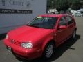 Tornado Red 2003 Volkswagen Golf GLS 4 Door