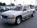 2005 Silver Birch Metallic GMC Sierra 1500 SLE Extended Cab  photo #2