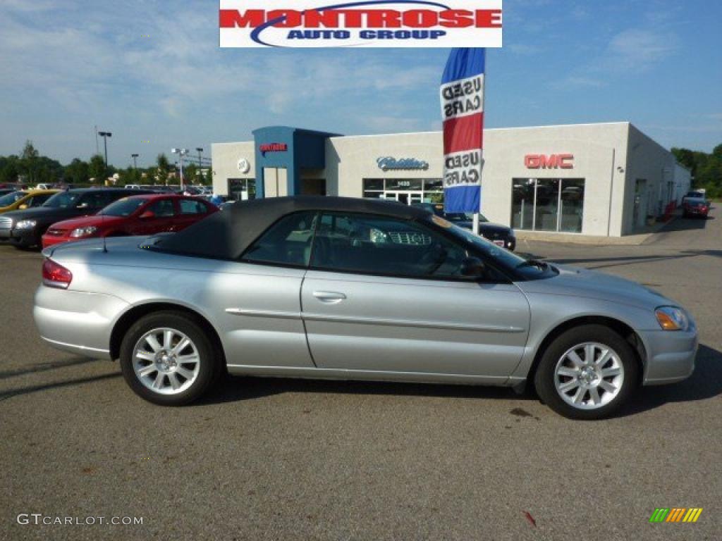 2005 Sebring GTC Convertible - Brilliant Silver Metallic / Dark Slate Gray photo #1