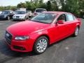 2011 Brilliant Red Audi A4 2.0T quattro Sedan  photo #2