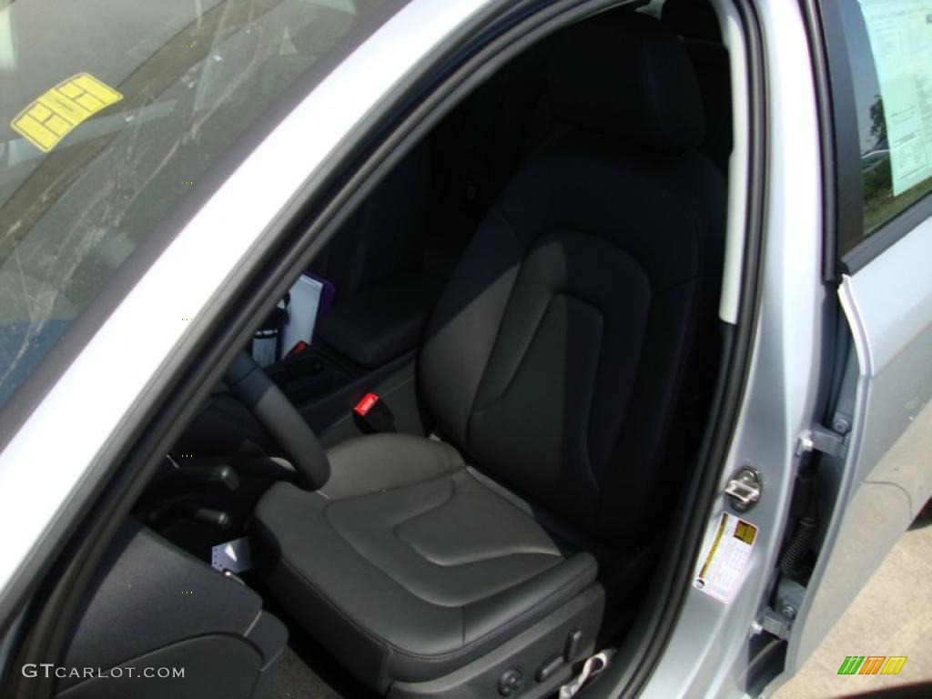 2011 A4 2.0T quattro Sedan - Ice Silver Metallic / Black photo #15