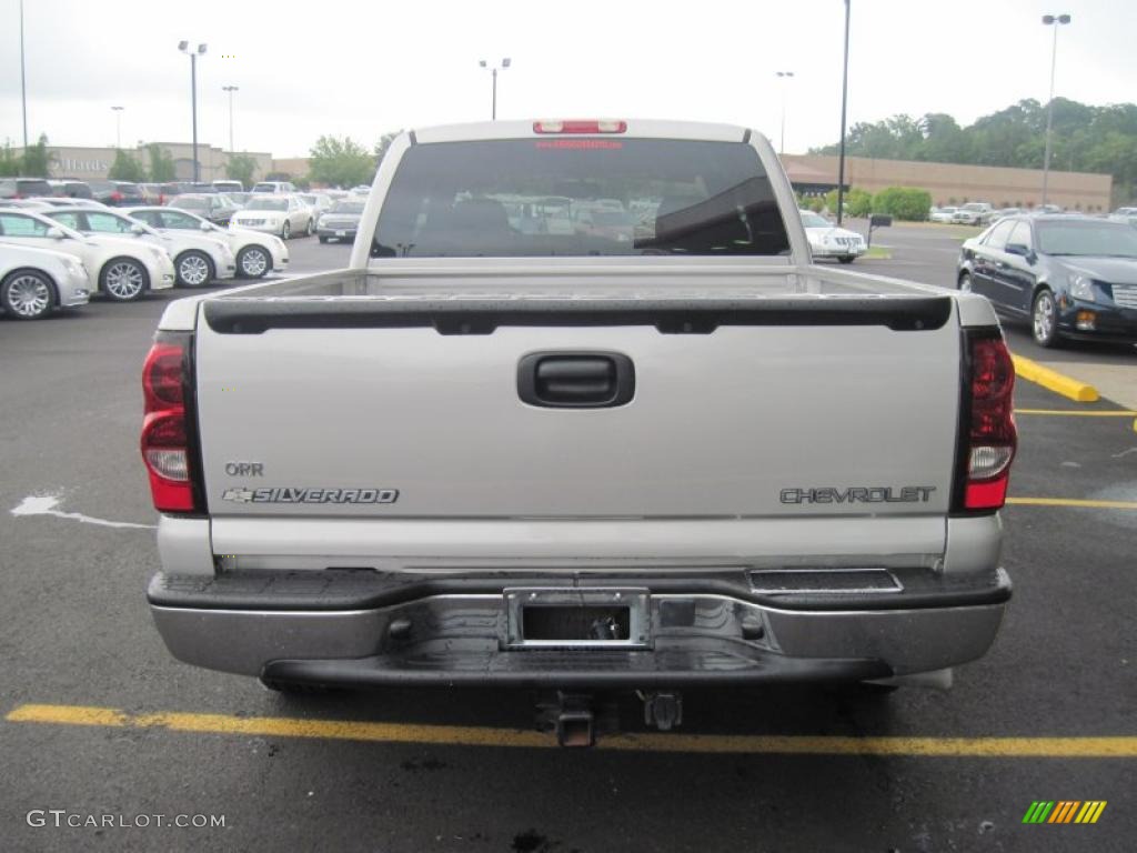 2004 Silverado 1500 LS Extended Cab - Silver Birch Metallic / Dark Charcoal photo #8