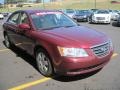 2009 Dark Cherry Red Hyundai Sonata GLS  photo #2