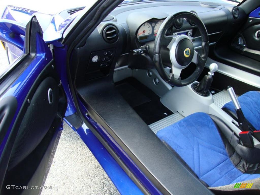 Blue Interior 2005 Lotus Elise Standard Elise Model Photo #33828146