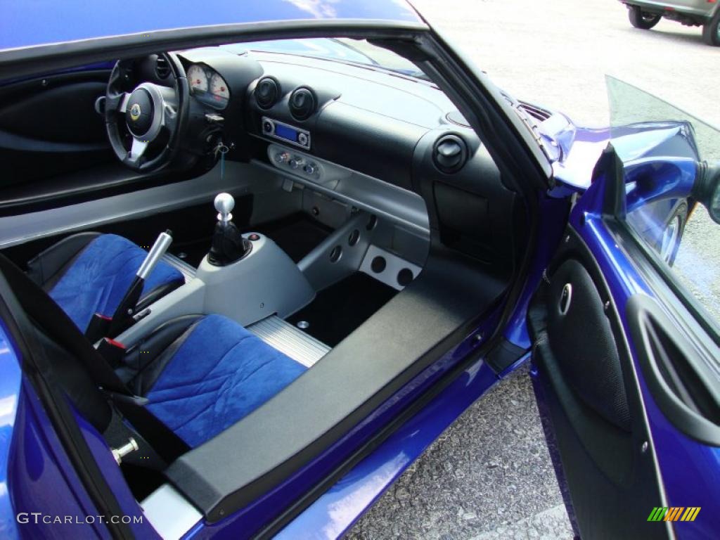 Blue Interior 2005 Lotus Elise Standard Elise Model Photo #33828202