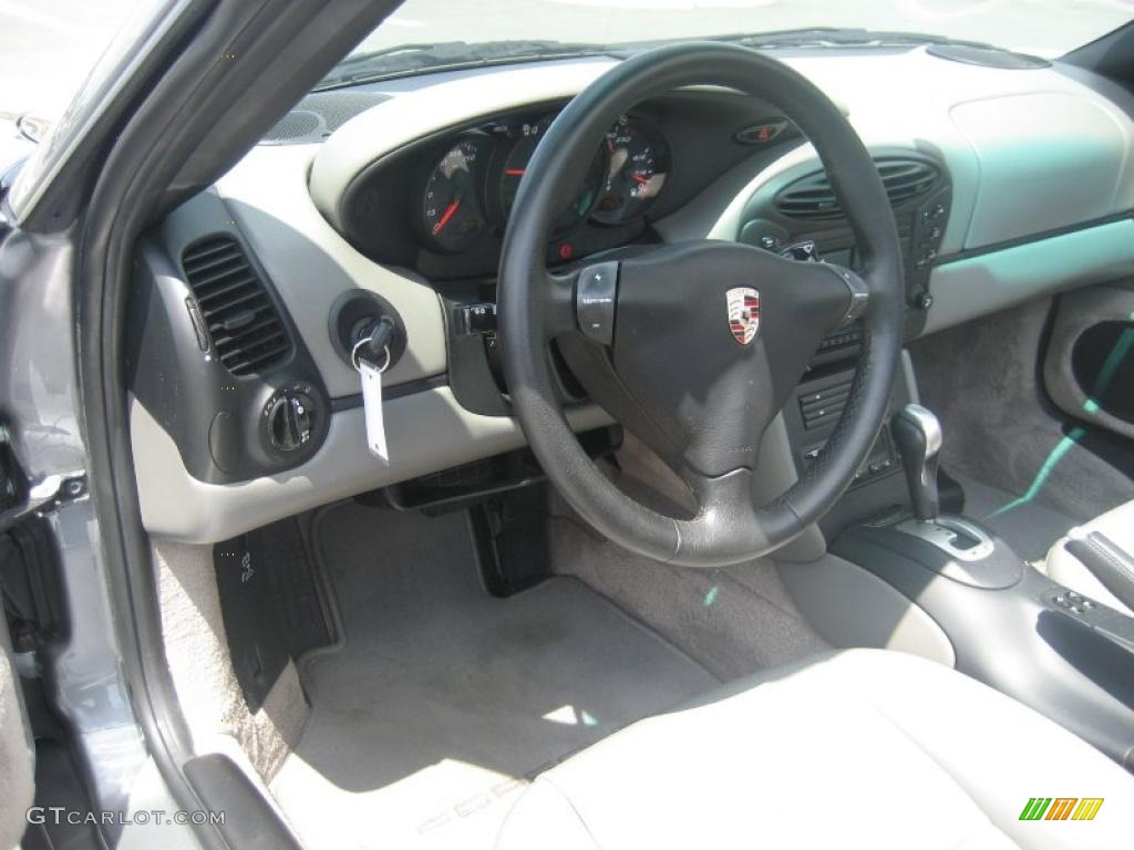 2001 Boxster  - Seal Grey Metallic / Graphite Grey photo #23