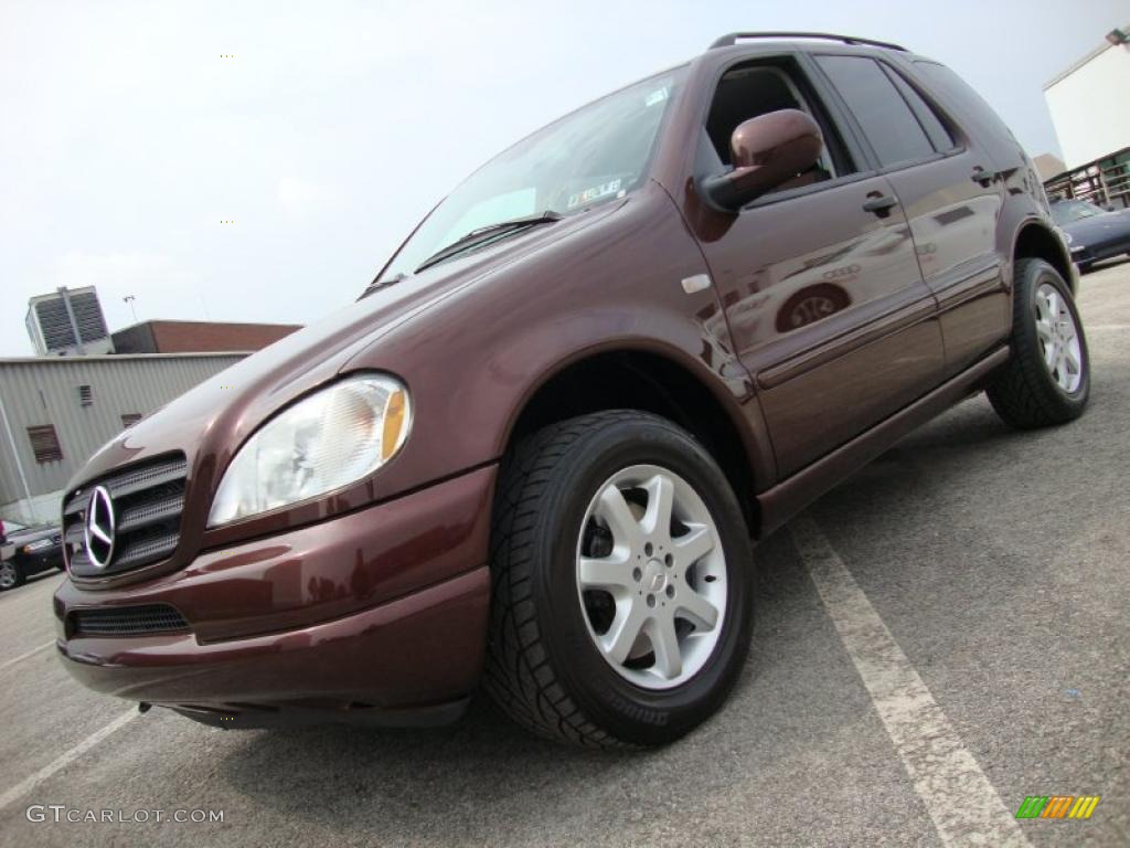 2001 ML 430 4Matic - Bourbon Metallic / designo Cognac photo #1