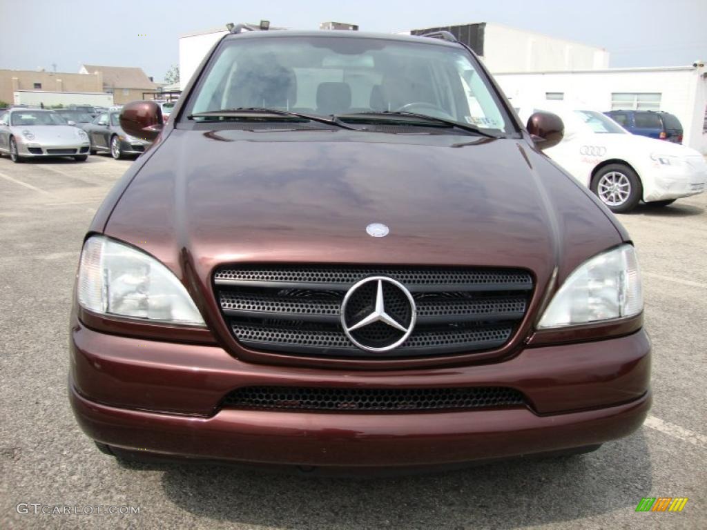 2001 ML 430 4Matic - Bourbon Metallic / designo Cognac photo #3