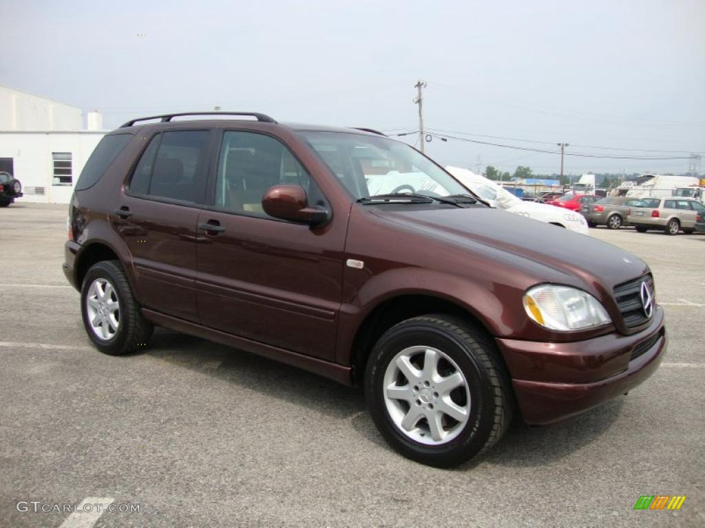 2001 ML 430 4Matic - Bourbon Metallic / designo Cognac photo #6