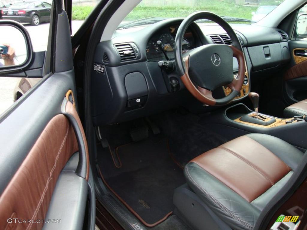 2001 ML 430 4Matic - Bourbon Metallic / designo Cognac photo #13