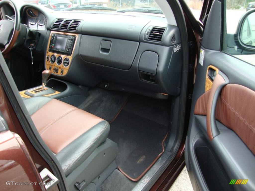 2001 ML 430 4Matic - Bourbon Metallic / designo Cognac photo #17