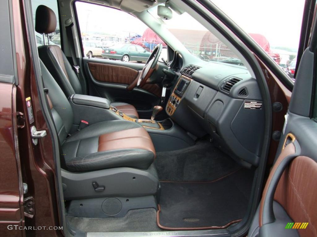2001 ML 430 4Matic - Bourbon Metallic / designo Cognac photo #19