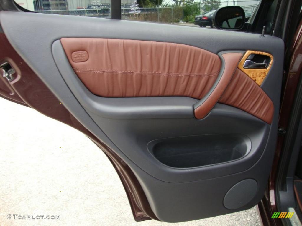 2001 ML 430 4Matic - Bourbon Metallic / designo Cognac photo #26
