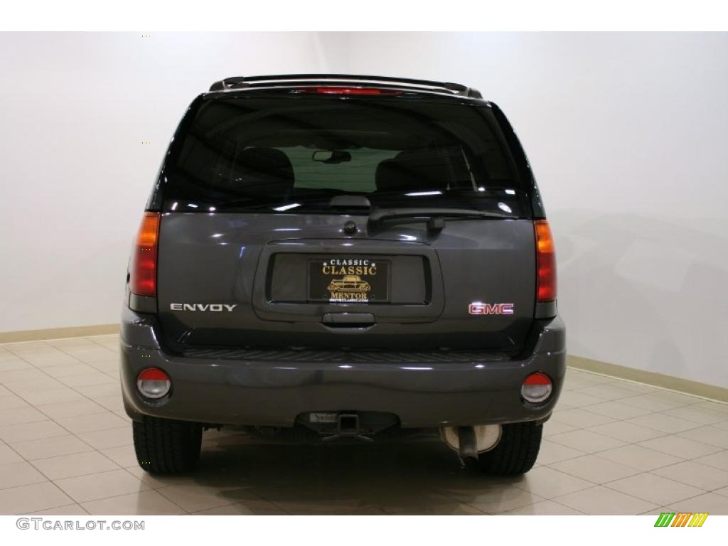 2007 Envoy SLE 4x4 - Graphite Gray Metallic / Ebony photo #6