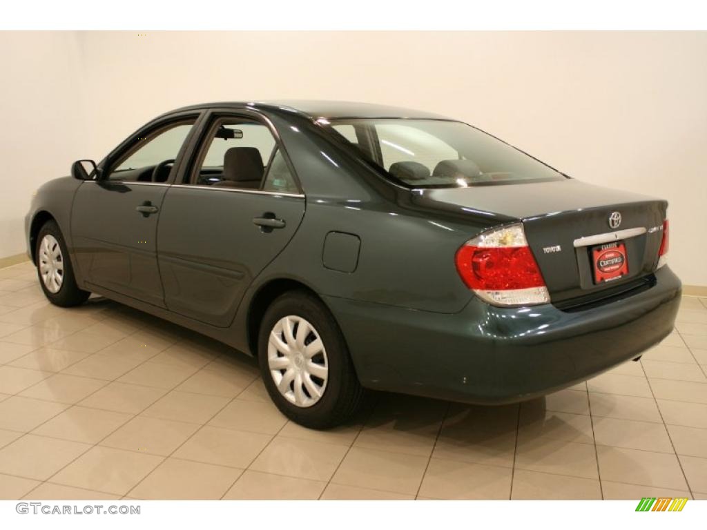 2006 Camry LE - Aspen Green Pearl / Stone Gray photo #5
