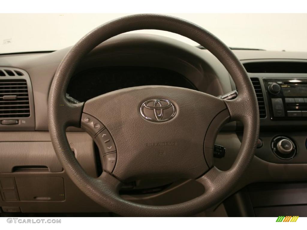 2006 Camry LE - Aspen Green Pearl / Stone Gray photo #12