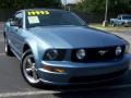 2005 Windveil Blue Metallic Ford Mustang GT Deluxe Convertible  photo #7