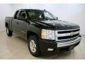 2008 Black Chevrolet Silverado 1500 LT Extended Cab  photo #1