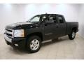 2008 Black Chevrolet Silverado 1500 LT Extended Cab  photo #3
