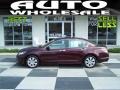 2010 Dark Cherry Pearl Honda Accord EX-L V6 Sedan #33802753