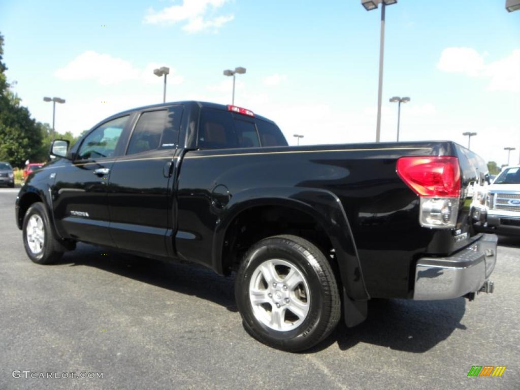 2007 Tundra Limited Double Cab 4x4 - Black / Red Rock photo #30