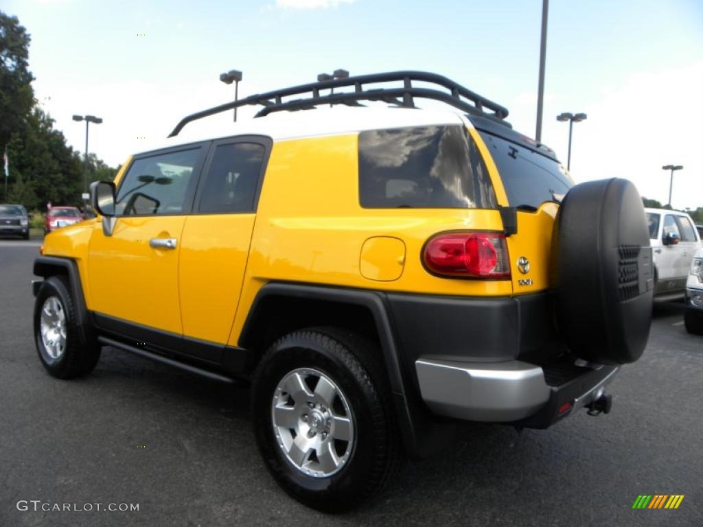 2007 FJ Cruiser 4WD - Sun Fusion / Dark Charcoal photo #28