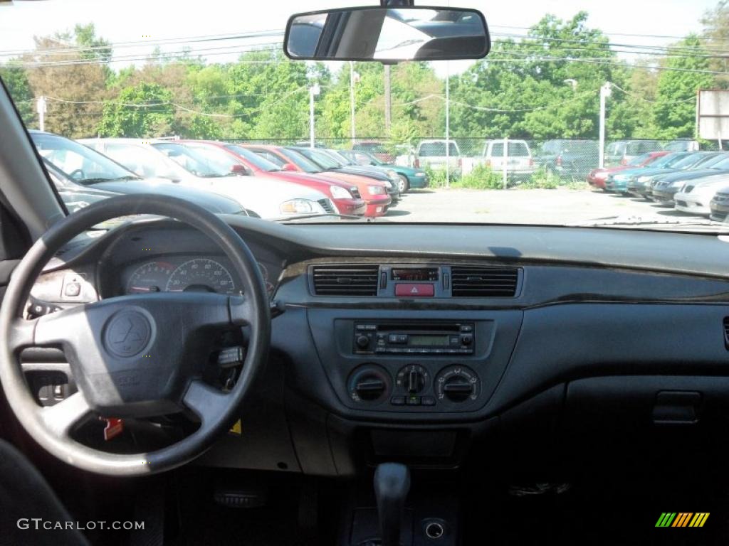 2002 Lancer LS - Royal Blue Pearl / Black photo #12