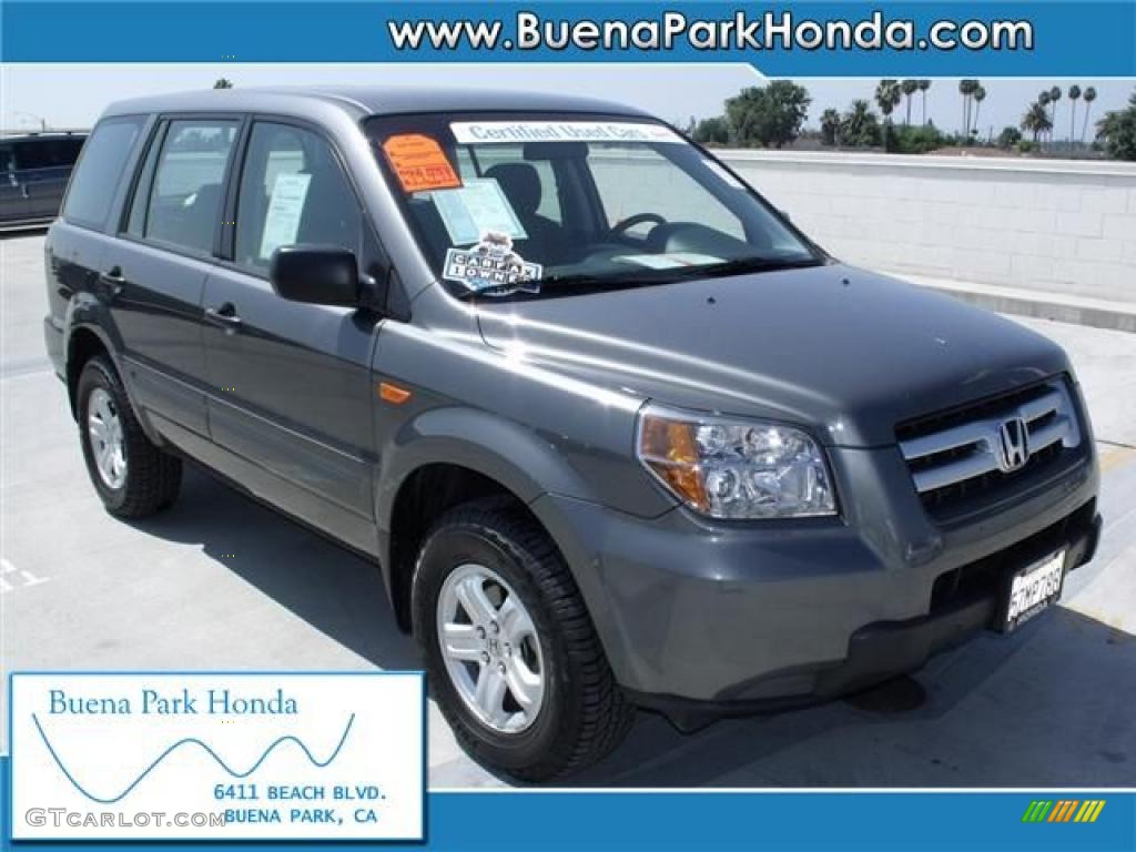 Nimbus Gray Metallic Honda Pilot