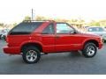 2002 Victory Red Chevrolet Blazer LS  photo #8